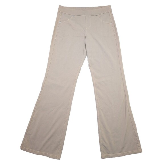 Athleta Legging Pant Womens Medium Unlined khaki light brown - Picture 1 of 9